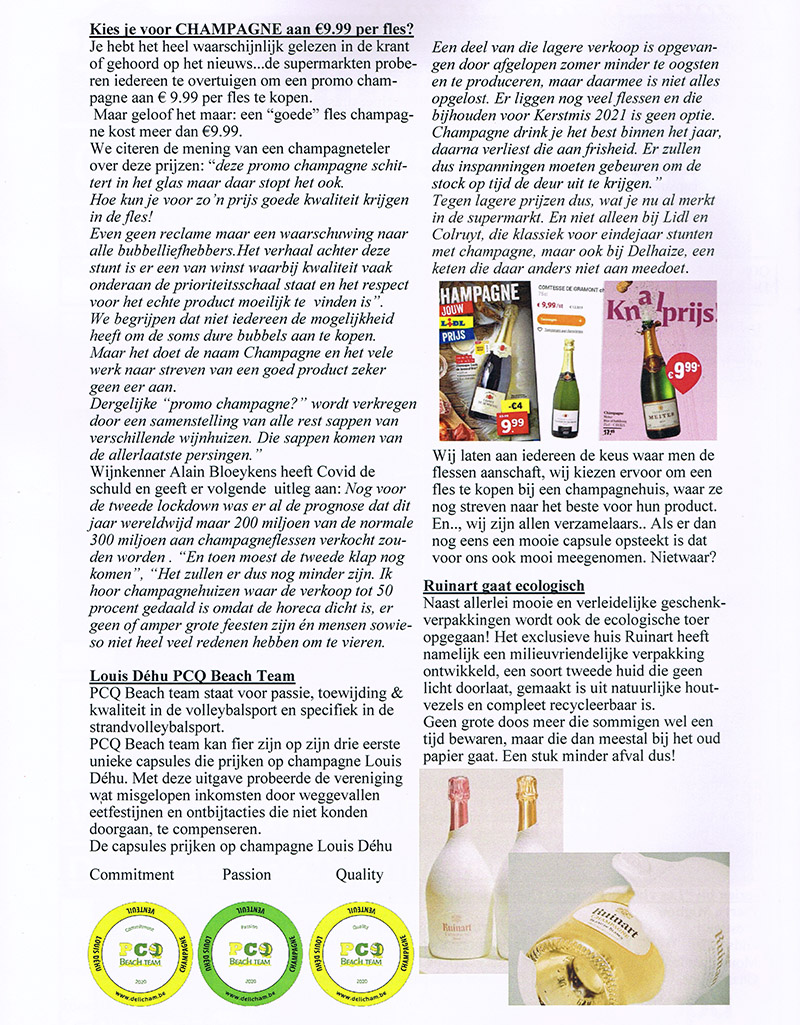 Champagne verkoop Champagne verkoop